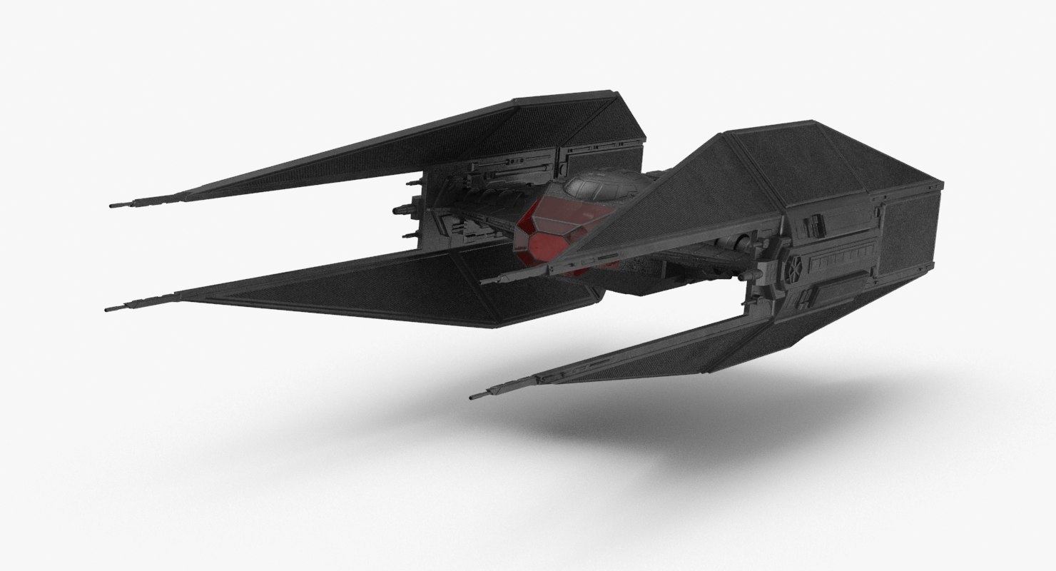 3D model starwars tie silencer - TurboSquid 1278119