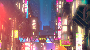 3D future city