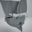 unwrapped ship 3D