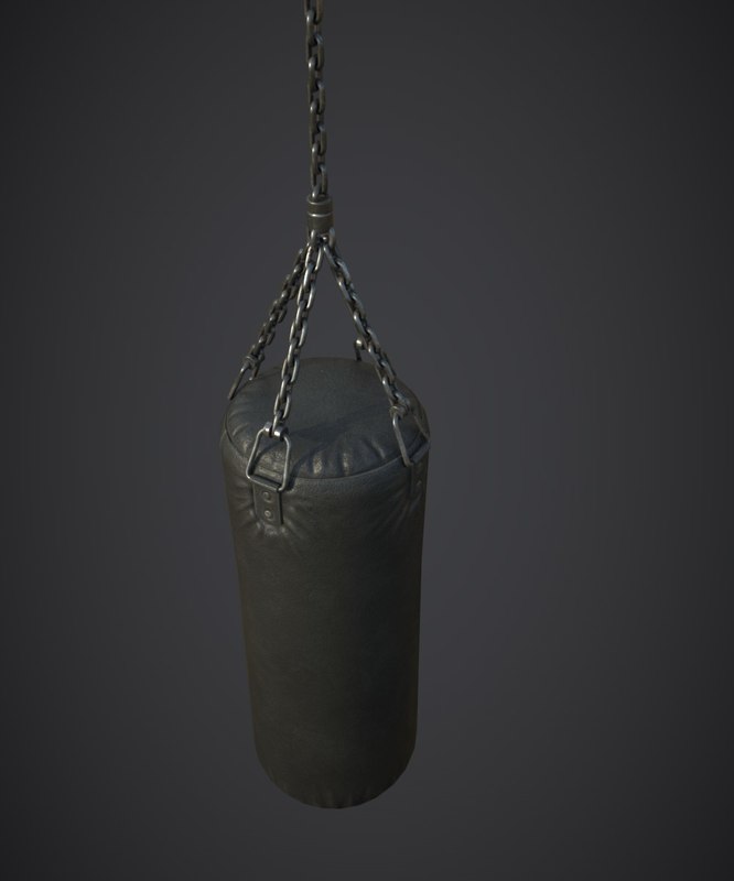 Punching bag 3D model TurboSquid 1278489