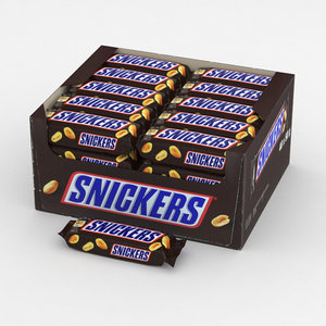 3D snickers bar