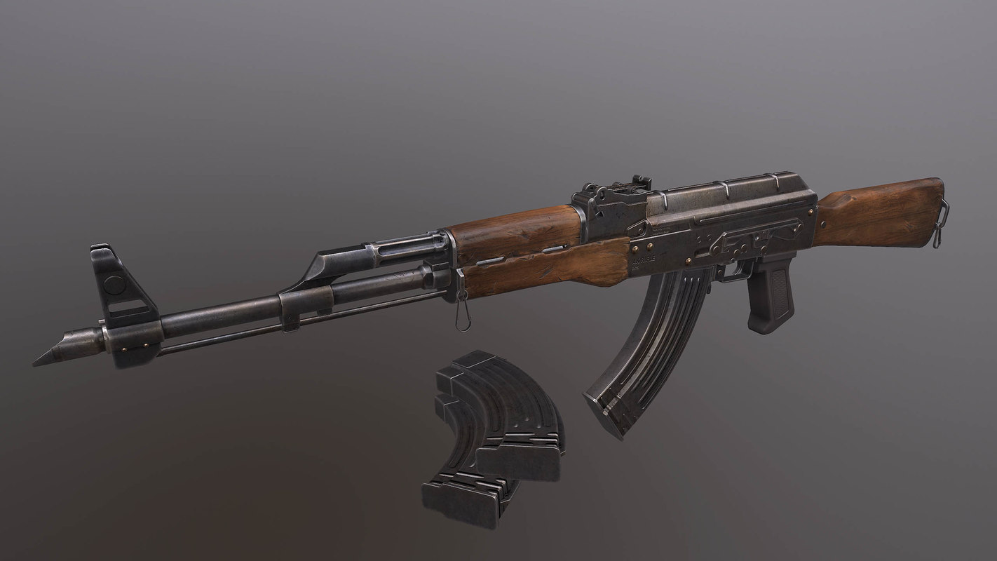 Ak model - TurboSquid 1278594