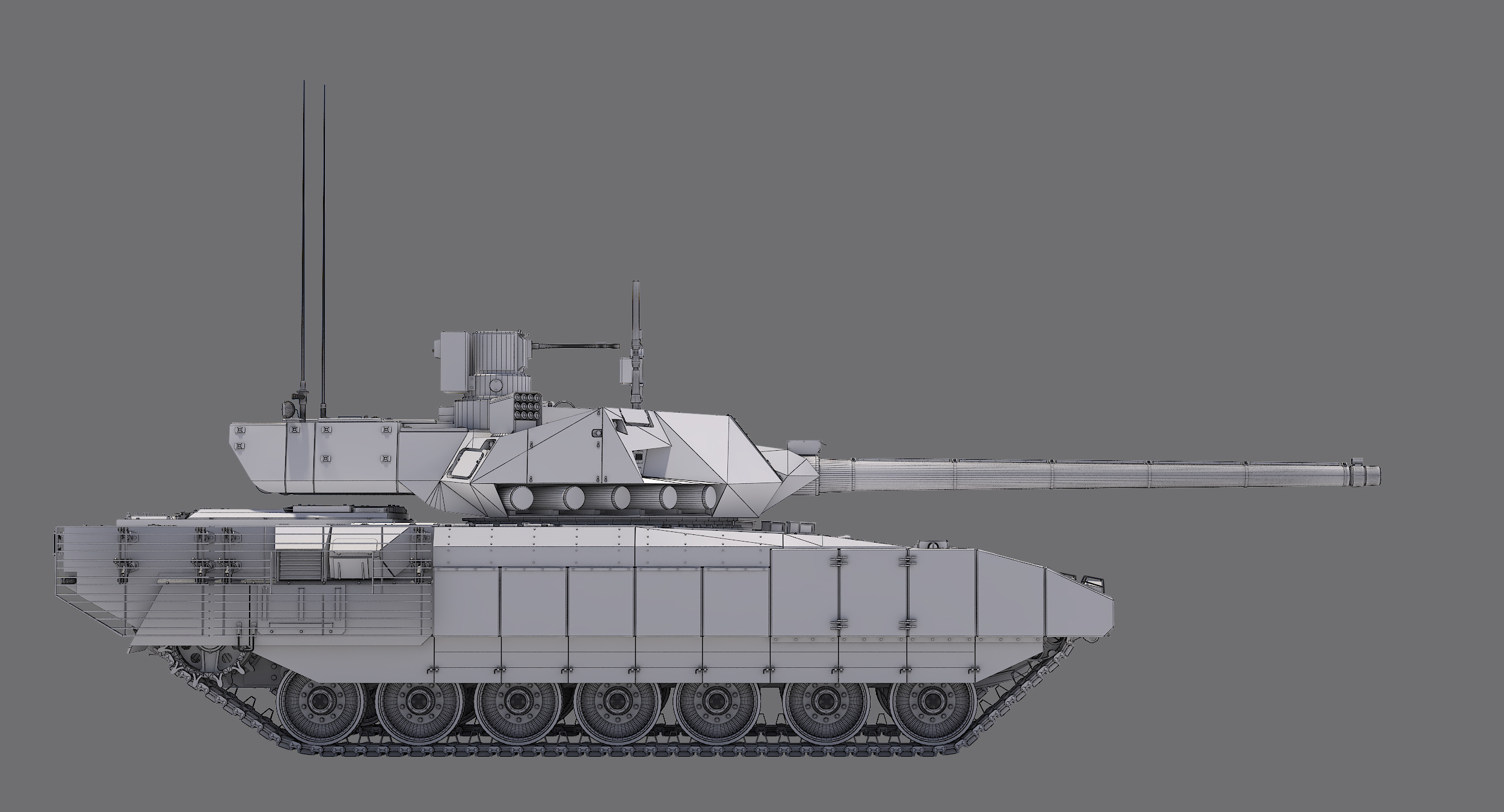 3D t-14 armata desert camo - TurboSquid 1278647