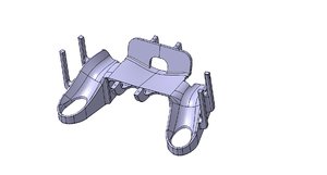ps4 dock controller 3D model