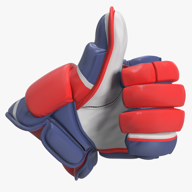 Hockey glove thumb sign 3D TurboSquid 1278720