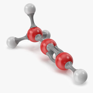 3D propyne molecular