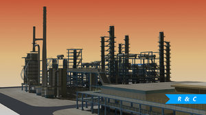 refinery vr ar 3D model