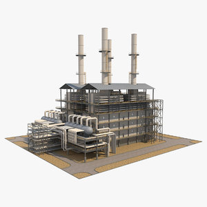 3D furnace model