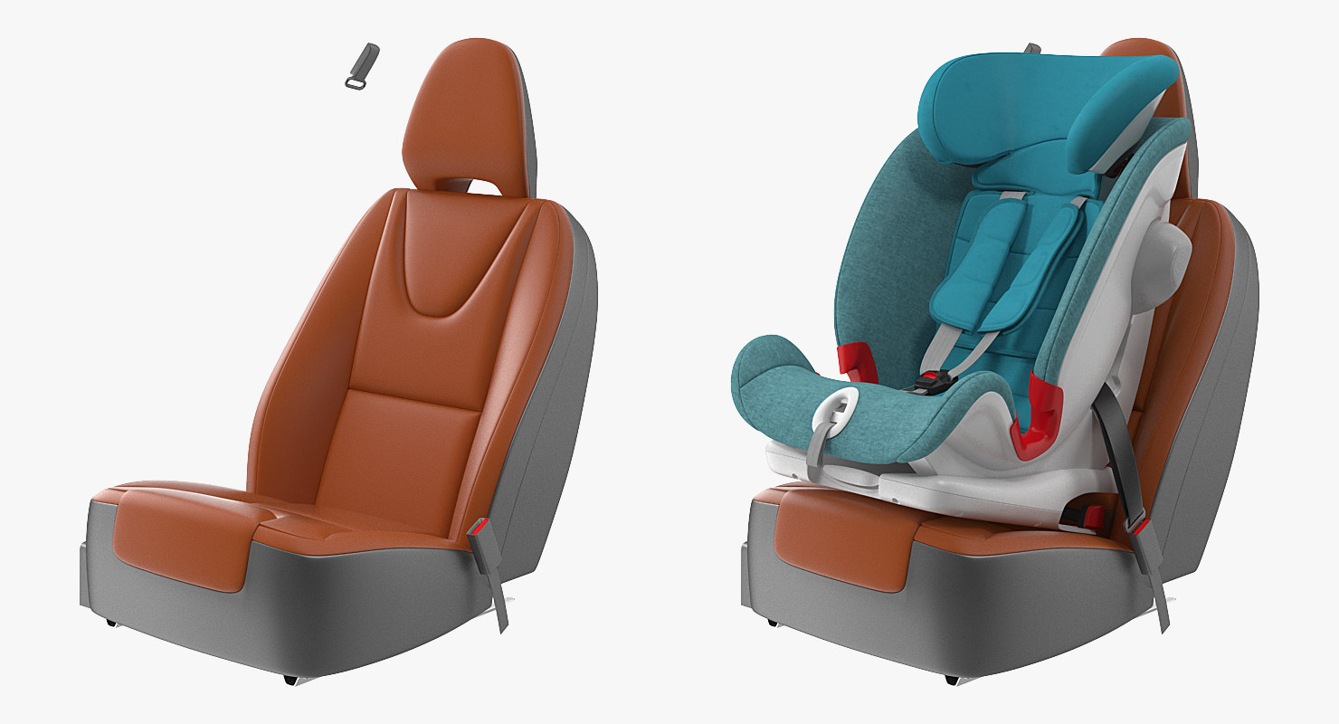 3d child seat on passenger seat