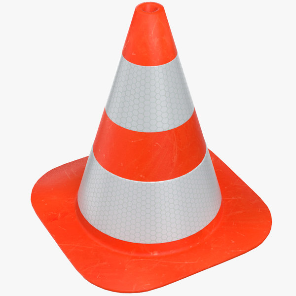 3D traffic cone - TurboSquid 1279212.