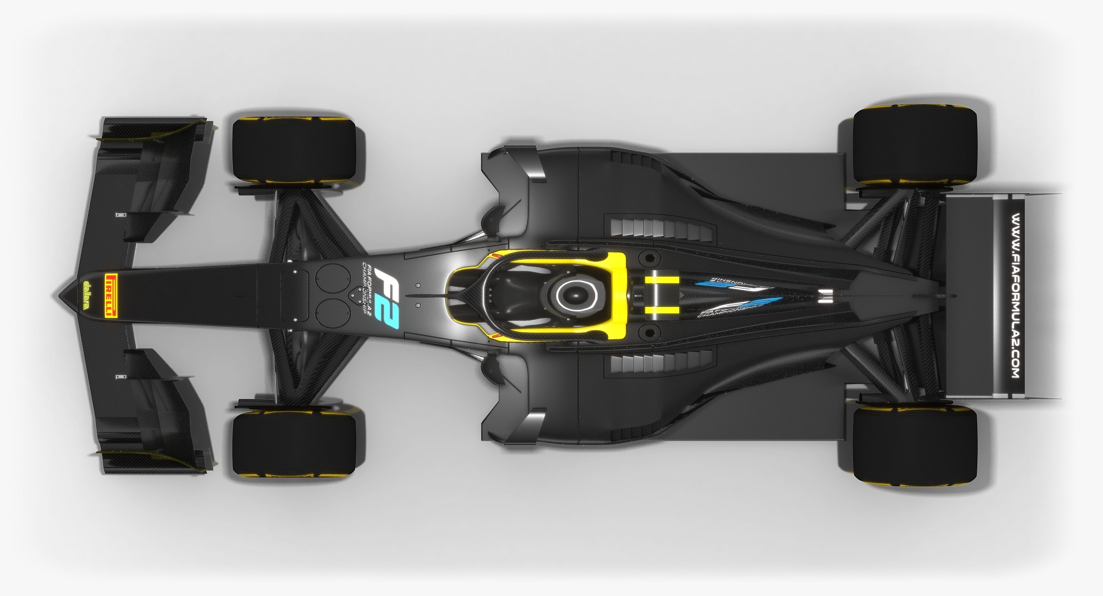 Dallara f2 2018 18 3D model TurboSquid 1279781