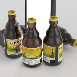beer beverage 3D