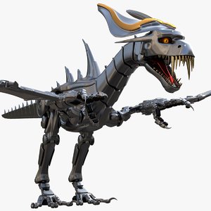 robot dragon model
