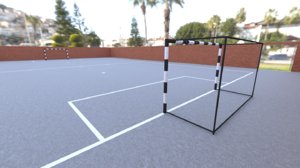 3D street soccer included unity3d