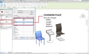 parametric chair 3D