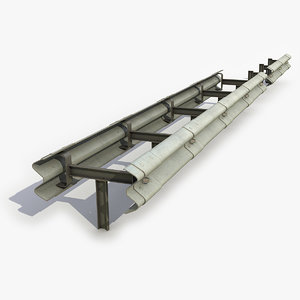 3D highway guardrail modular