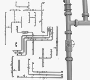 pipe industrial - model