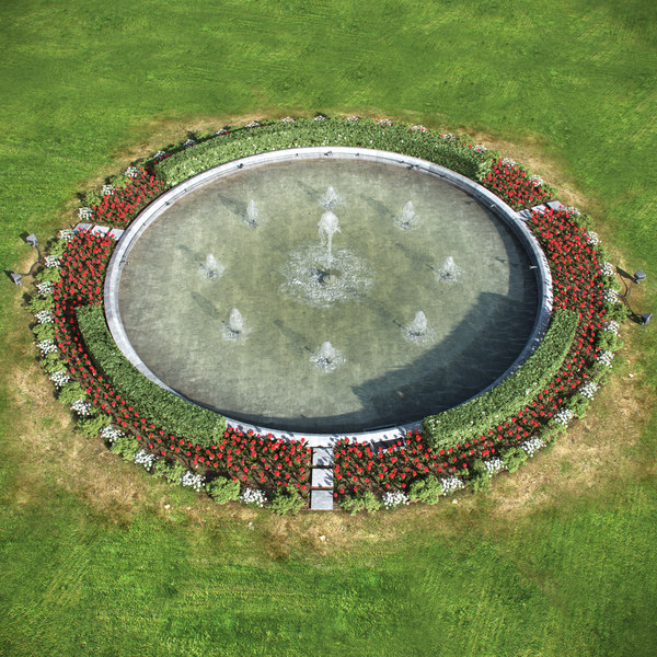 3D water fountain