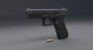 glock 17 3D