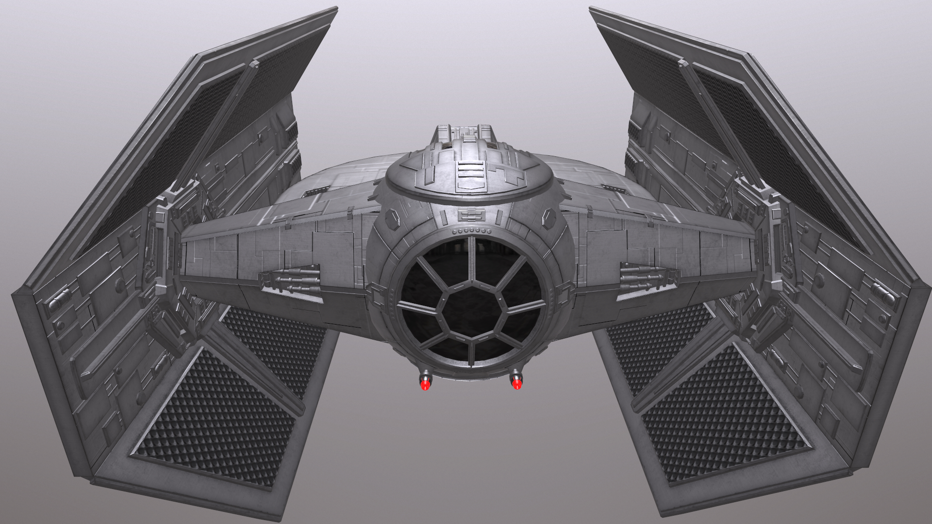 darth tie fighter