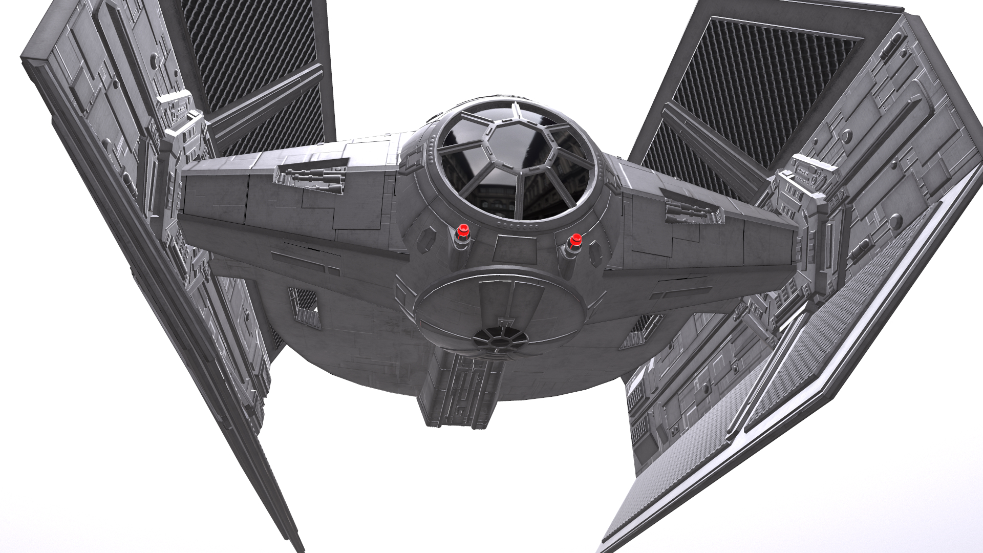 darth tie fighter