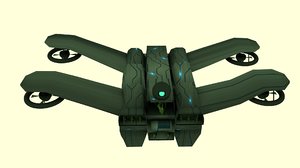drone 3D model