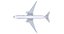 777-300 aircraft air france 3D