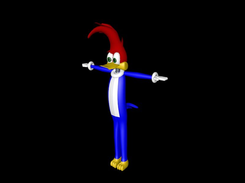 woody woodpecker 3d