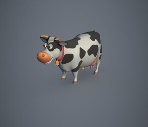 stylized cow model