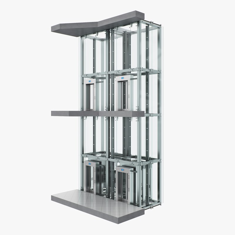 3D elevator lift architecture model - TurboSquid 1281407