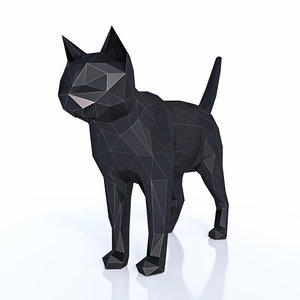 cat 3D model