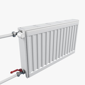 steel radiator prado classic 3D
