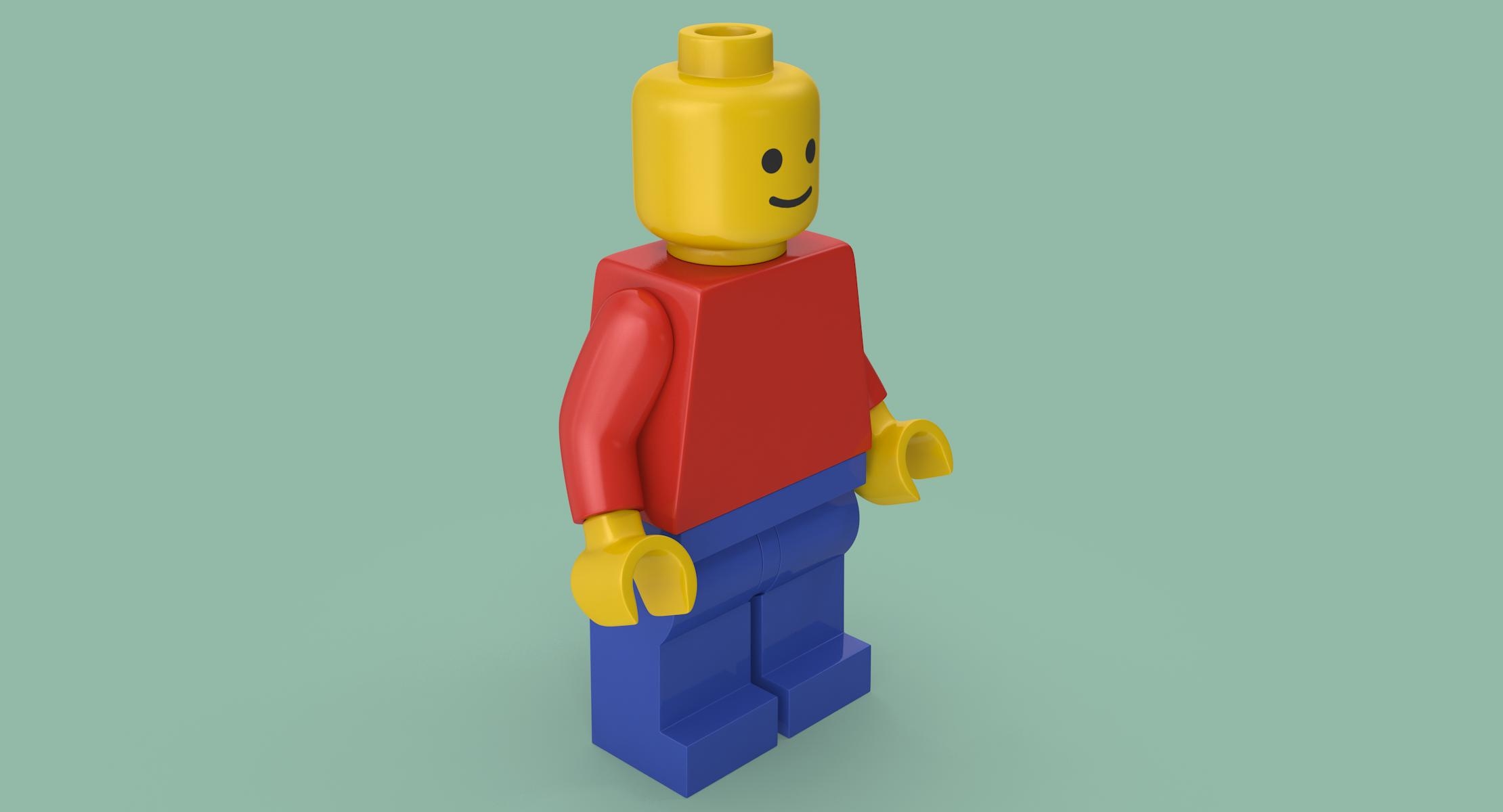 Generic lego minifigure 3D - TurboSquid 1281837