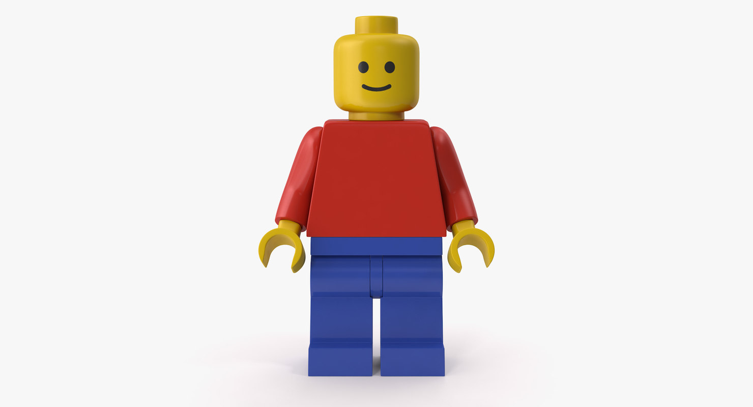 Generic lego minifigure 3D - TurboSquid 1281837