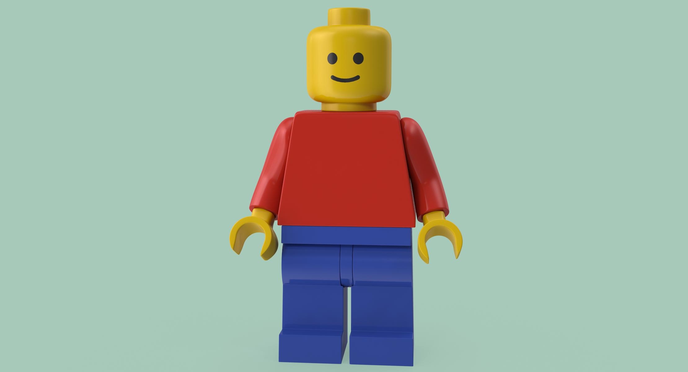 Generic lego minifigure 3D - TurboSquid 1281837