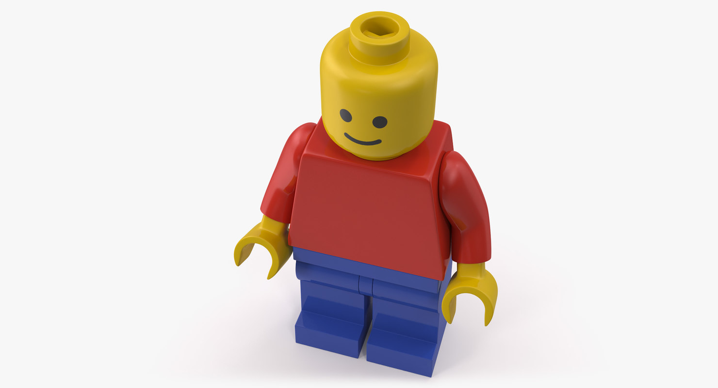 Generic lego minifigure 3D - TurboSquid 1281837