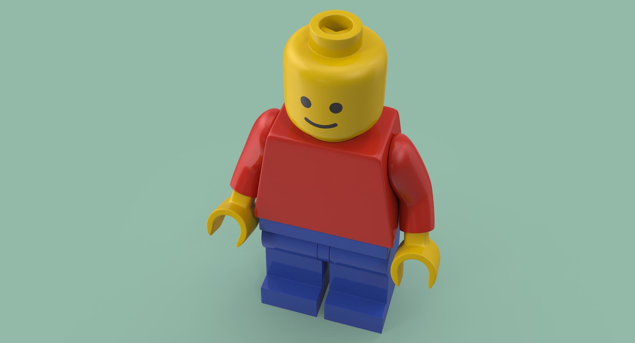 Generic lego minifigure 3D - TurboSquid 1281837