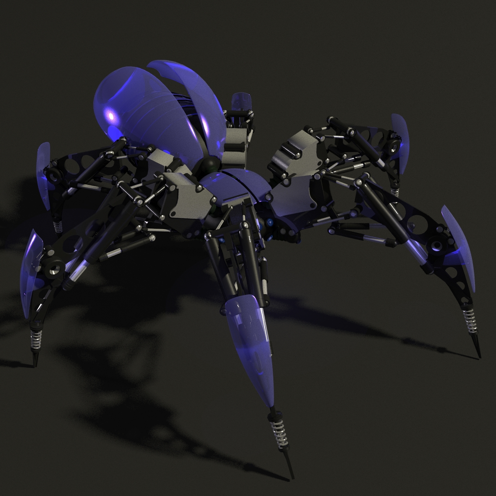 modelo 3d Araña robot TurboSquid 1281874 modelo 3d Araña robot TurboSquid 1281874