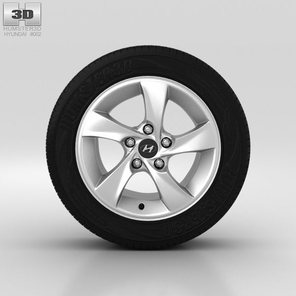 hyundai wheel 3D