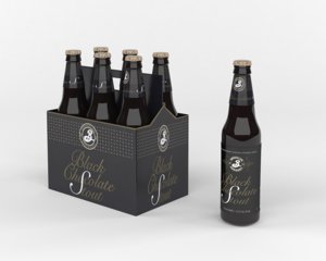 beer bottles 3D model