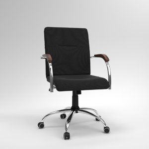 blender samba gtp office chair 3D model