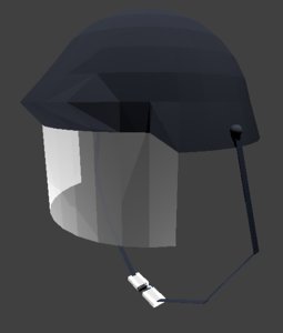 police helmet 3D model