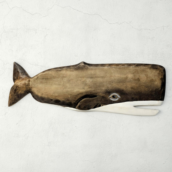 Hand Carved Whale Wall Art Model Turbosquid 1282695