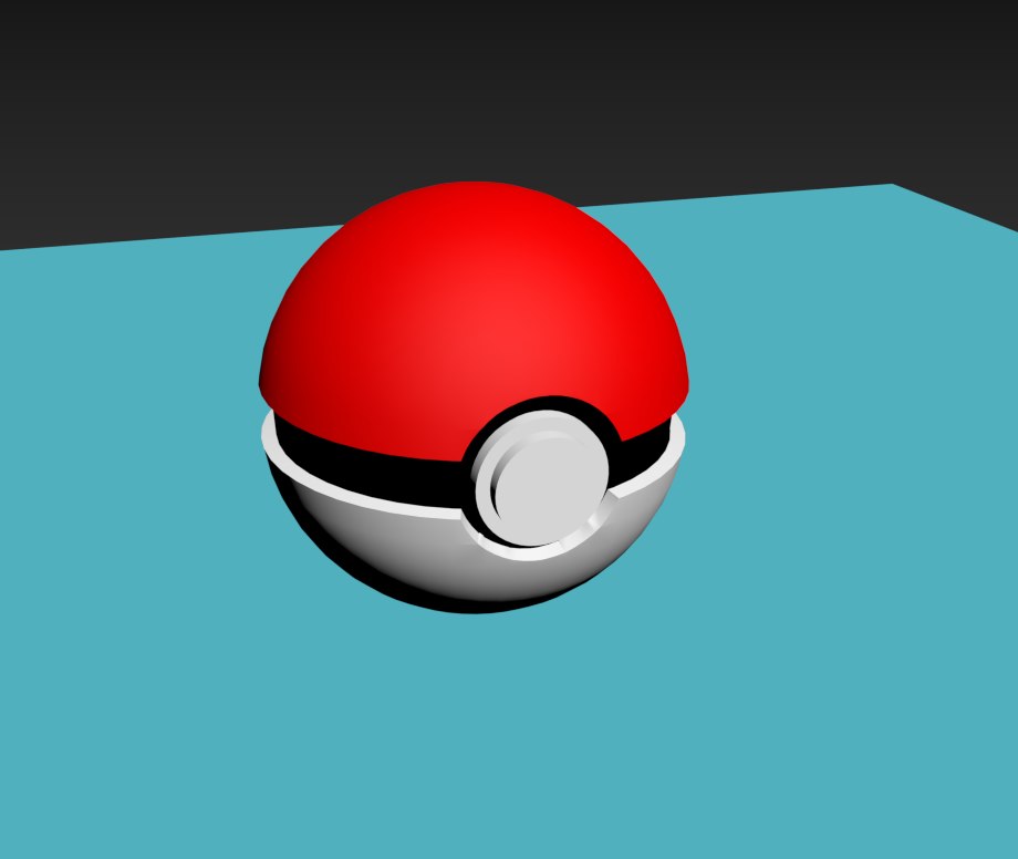 Pokeball 3D model TurboSquid 1282774