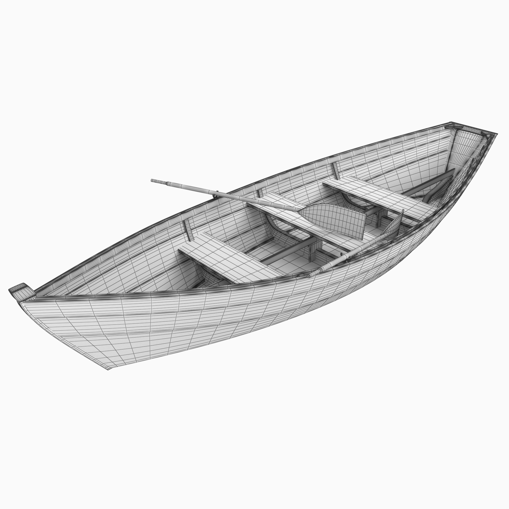 小木船摄影壁纸 -桌面天下（Desktx.com）