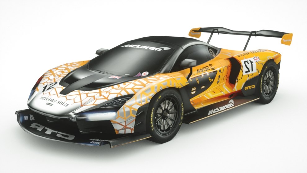 Mclaren senna 2018 3D - TurboSquid 1283356