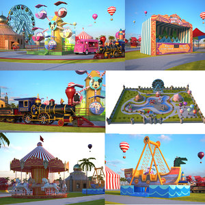 3D theme park