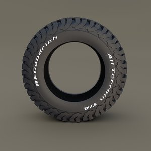 bf goodrich tire 3D
