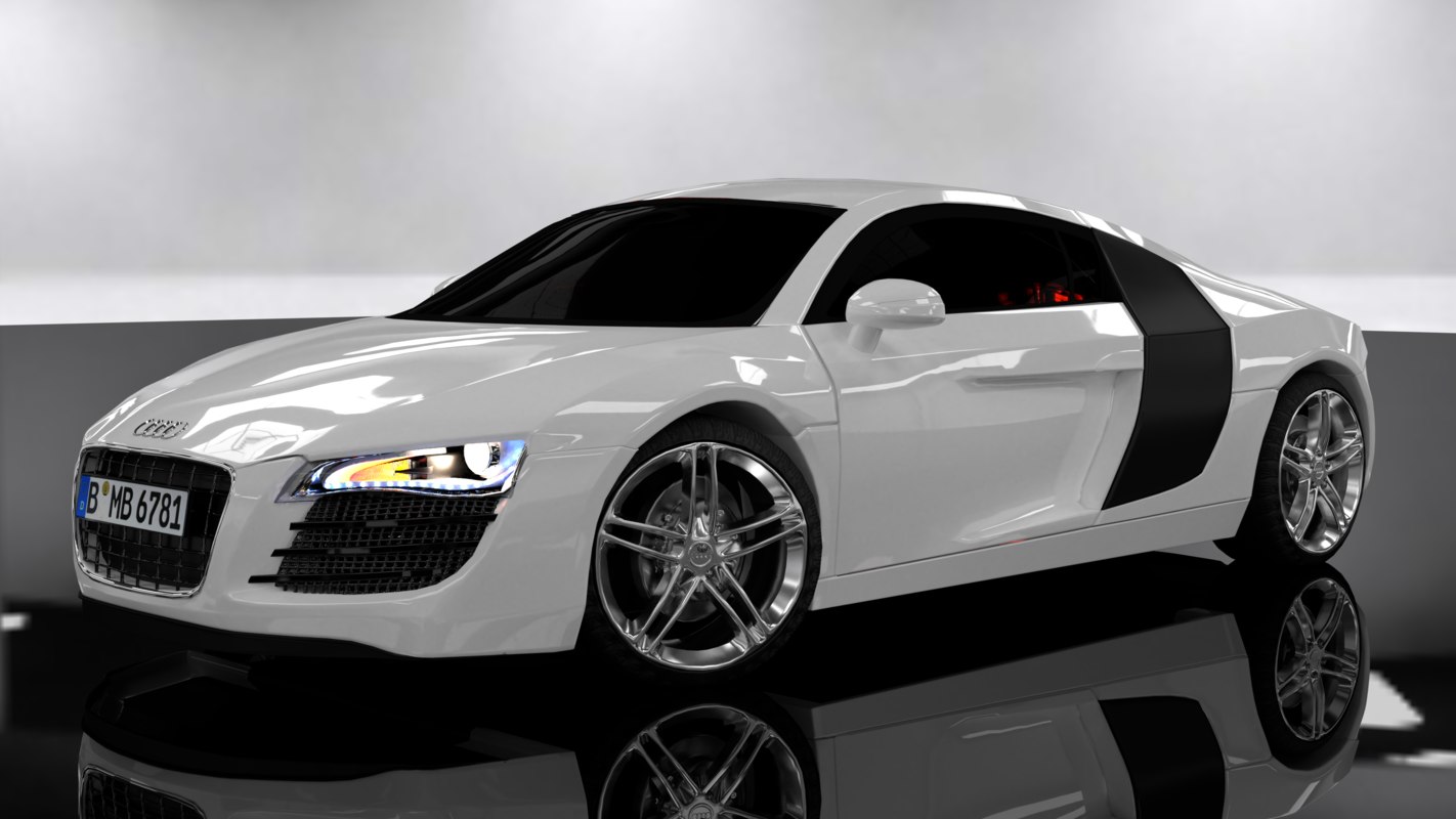 Audi r8 3d model