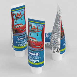 toothpaste 3D model